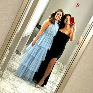 Tulle full length dress